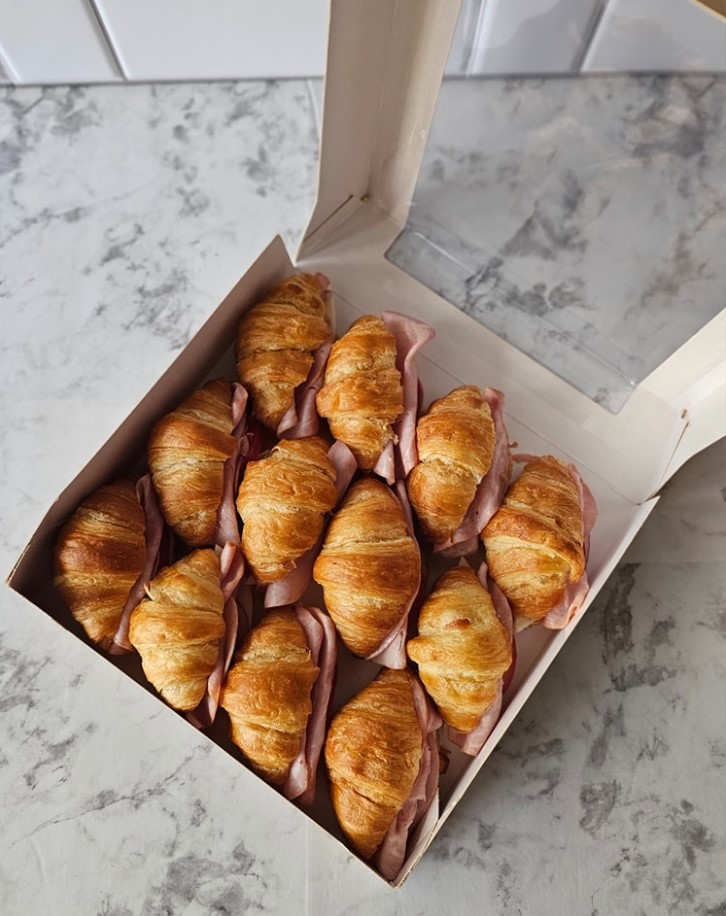 Mini Ham Croissants by the Dozen – The Crafty Platter