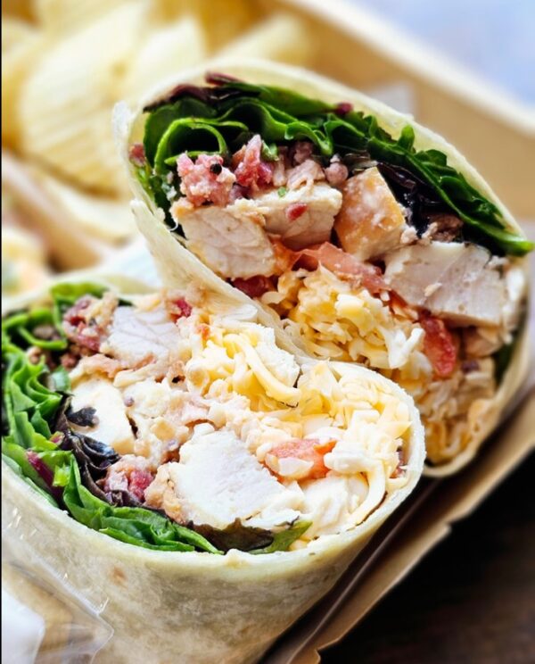 Chicken Bacon Ranch 1/2 Wraps