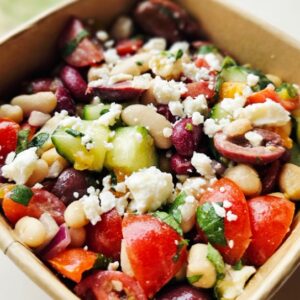 Mediterranean Dense Bean Salad -  6lbs